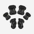Bộ Miếng Đệm Bảo Vệ Spartan Knee & Elbow Pads And Wrist Protective Set - Đen - Supersports Vietnam