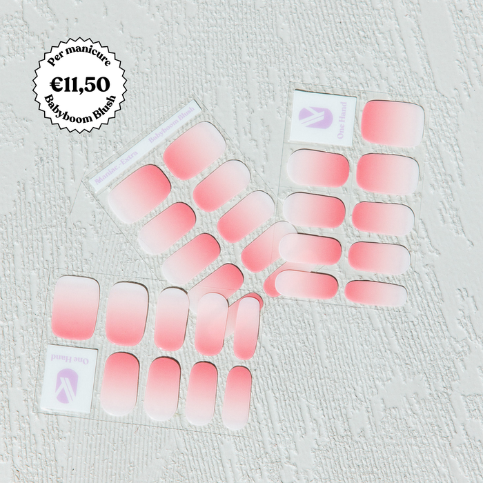 Babyboom Blush by Artistlab - Maniac gel nail stickers