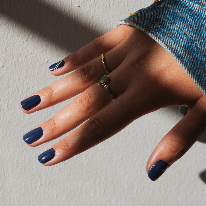 Balthazar Blue - Maniac gel nail stickers