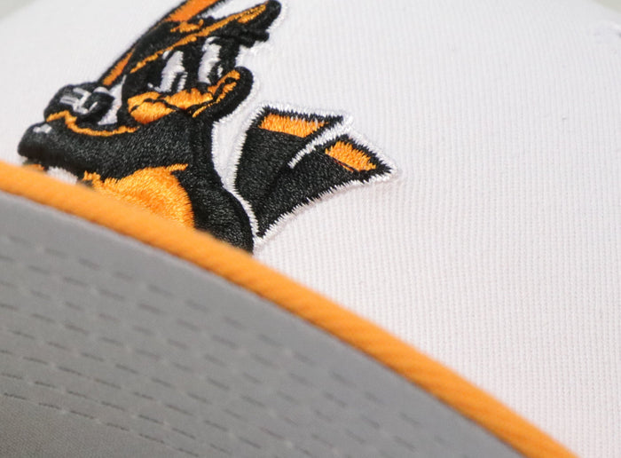 BALTIMORE ORIOLES (DAFFY) "1966 WORLD SERIES" NEW ERA 59FIFTY FITTED (GREY UNDER VISOR)