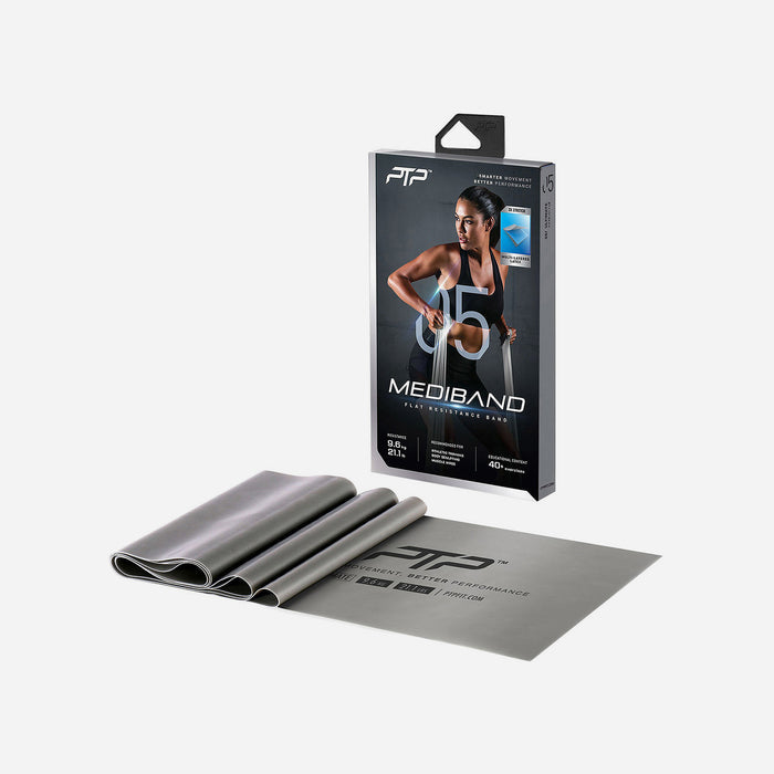 Băng Tập Đàn Hồi Ptp Mediband Ultimate - Xám - Supersports Vietnam