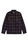 BBC "BIG BANG" PLAID BUTTON UP