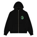 BBC BLACK "HELMET" ZIP HOODIE