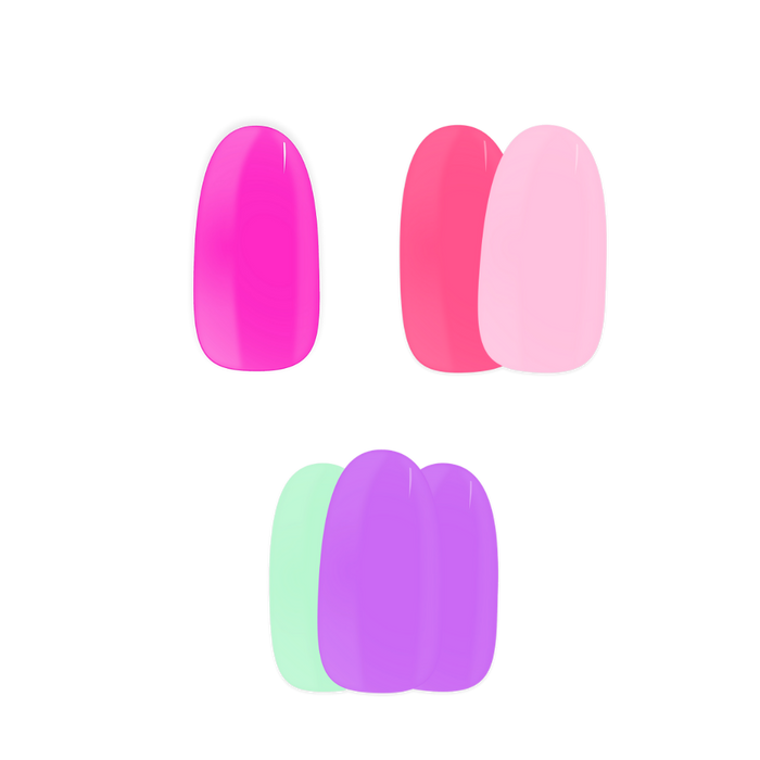 Be Bold Bundle - Maniac gel nail stickers