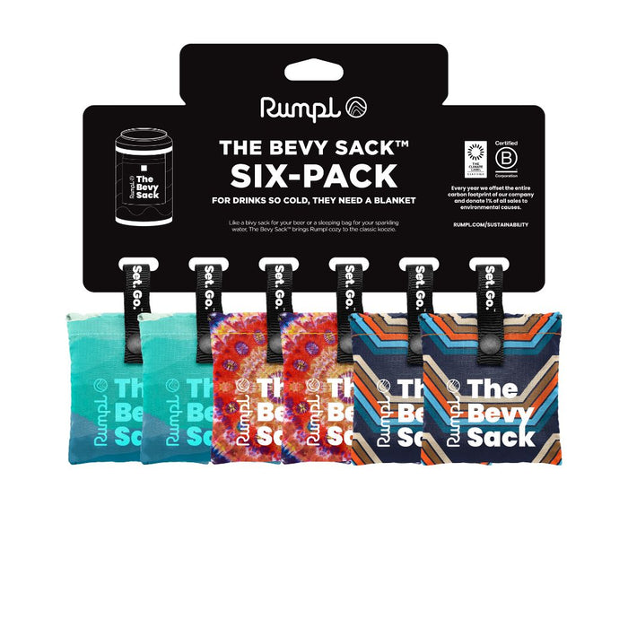Rumpl Bevy Sack™ Six Pack - SS26 Assorted Bevy Sack™ Six Pack - SS26 Assorted | Rumpl Blankets For Everywhere Bevy Sack