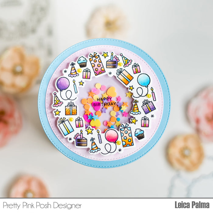 Birthday Wreath Coordinating Dies