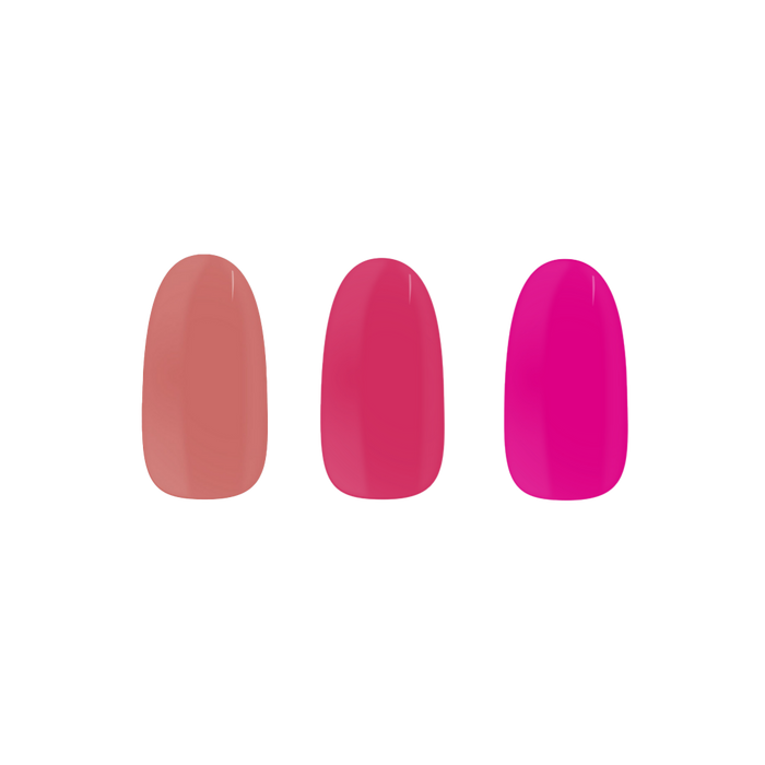 blushing beauty bundle maniac nails stickers rood roze