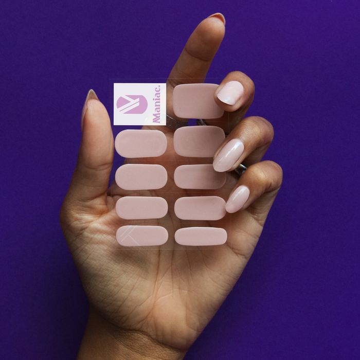 Blushy Neutral Mani+Pedi 1 Sheet Nails