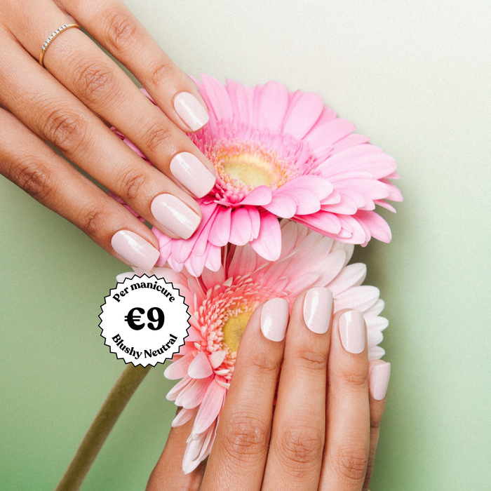 Blushy Neutral - Maniac gel nail stickers