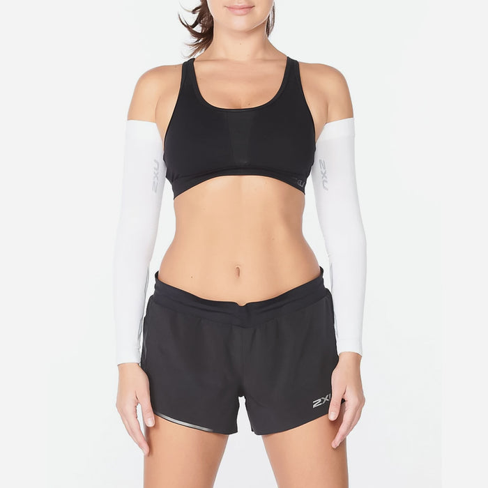 Bó Cơ Ống Tay 2XU Flex Run Compression - Trắng - Supersports Vietnam