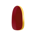 Bordeaux Blink Maniac Nails gellak stickers Manicure Nail Art Red Gold