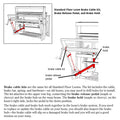 Brake Release Holds for Standard Floor Loom