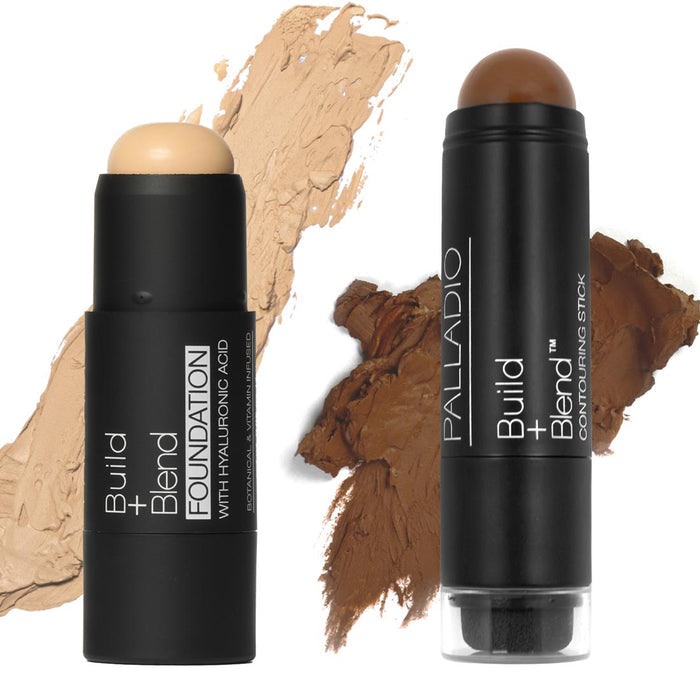 BUILD + BLEND FOUNDATION + CONTOUR BUNDLE