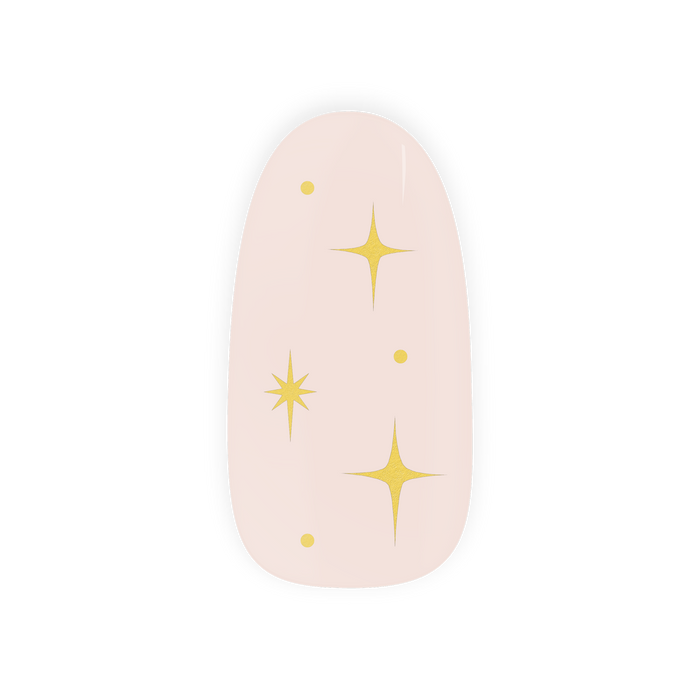 California Gold by Vedder & Vedder Maniac gellak stickers Manicure