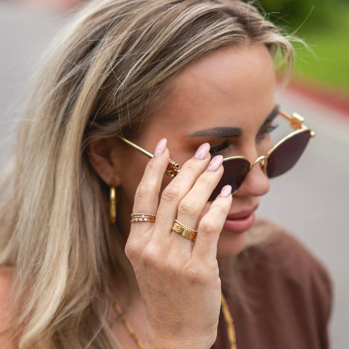 California gold by Anne & Esther Vedder - Maniac gel nail stickers