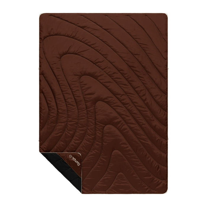 Rumpl Campfire Puffy Blanket - Black Mocha Campfire Puffy Blanket - Black Mocha | Rumpl Blankets For Everywhere Solid Campfire Puffy