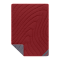 Rumpl Campfire Puffy Blanket - Cherry Charcoal Campfire Puffy Blanket - Cherry Charcoal | Rumpl Blankets For Everywhere Solid Campfire Puffy