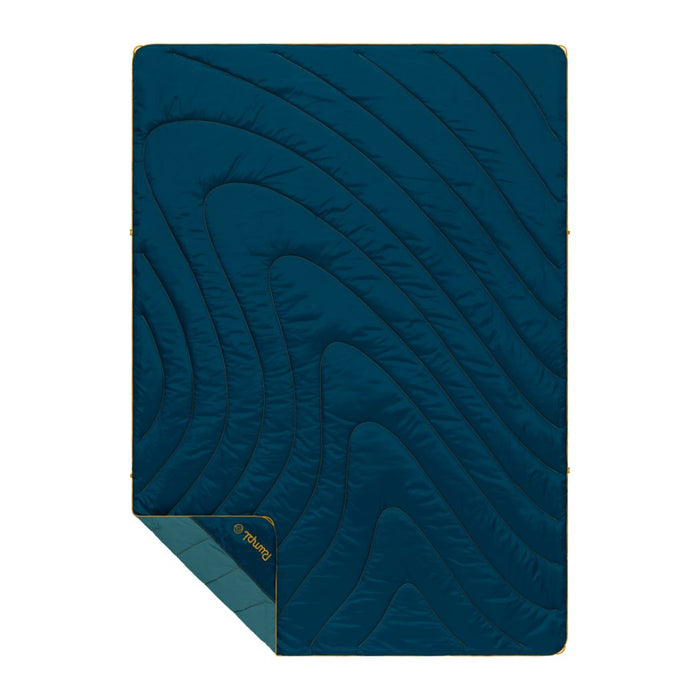 Rumpl Campfire Puffy Blanket - Sage Navy Campfire Puffy Blanket - Sage Navy | Rumpl Blankets For Everywhere Solid Campfire Puffy