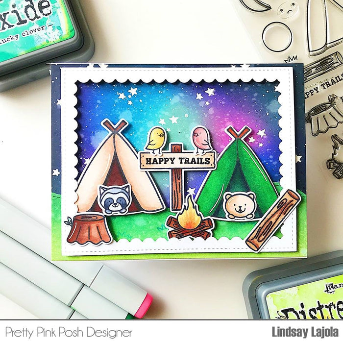 Camping Friends Stamp Set