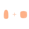 Candy Coral - Mani+Pedi - Maniac gel nail stickers