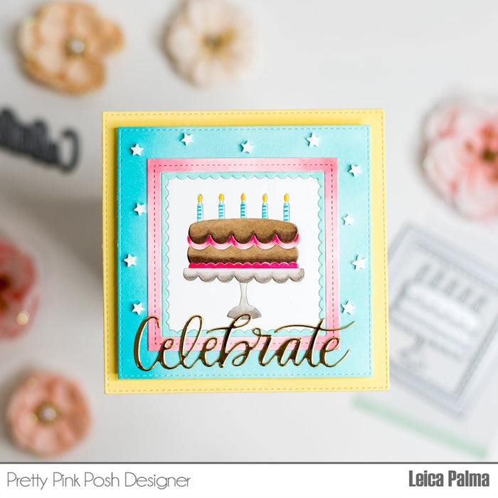 Celebrate Script Die