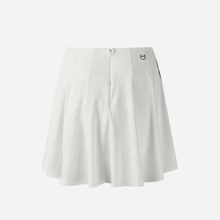 Chân Váy Nữ Descente Front Patterned Pleats - Be - Supersports Vietnam