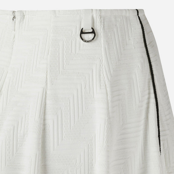 Chân Váy Nữ Descente Front Patterned Pleats - Be - Supersports Vietnam