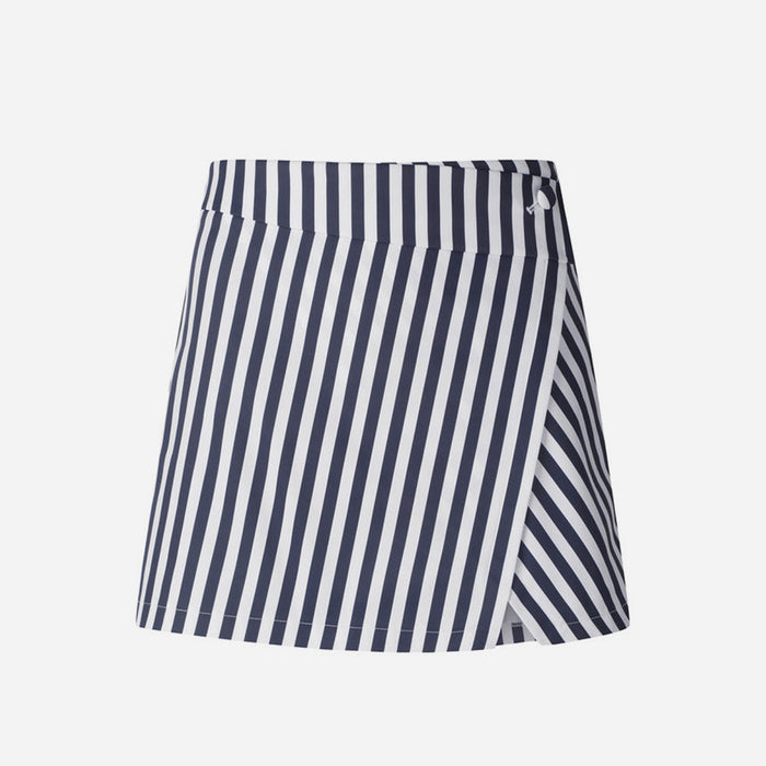 Chân Váy Nữ Descente Pinstripe Wrap - Xanh Navy - Supersports Vietnam
