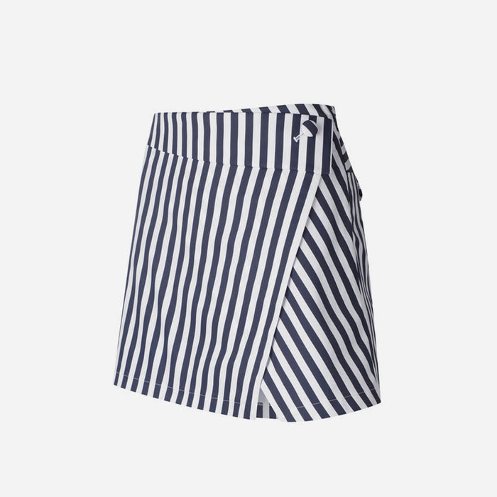 Chân Váy Nữ Descente Pinstripe Wrap - Xanh Navy - Supersports Vietnam