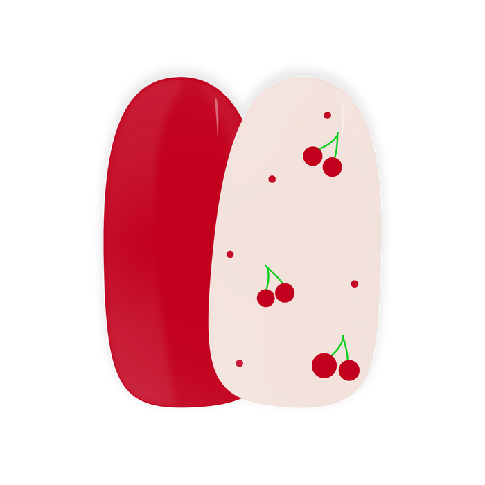 Cherry charms maniac nails stickers