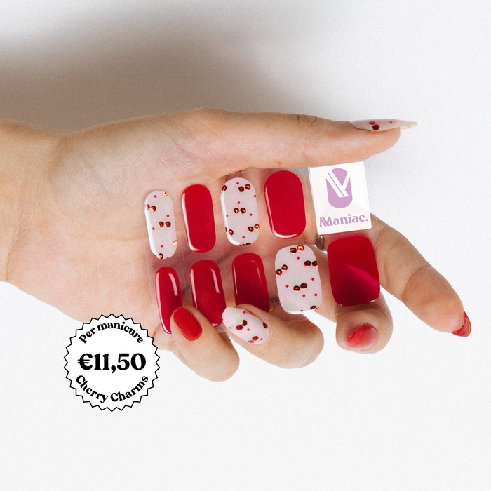 Cherry Charms by Kim & Kim - Maniac gel nail stickers