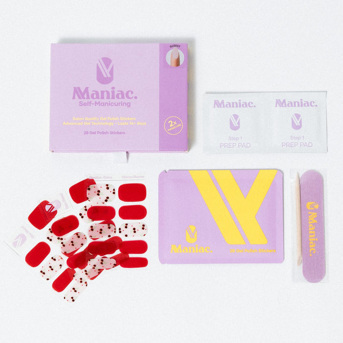 Cherry Charms Self-Manicuring box prep pad 3 sheets