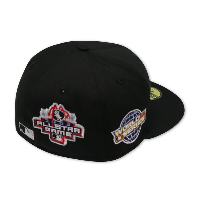 CHICAGO WHITESOX (2005 WS X 2003 ASG) NEW ERA 59FIFTY FITTED (SILVER UNDER VISOR)