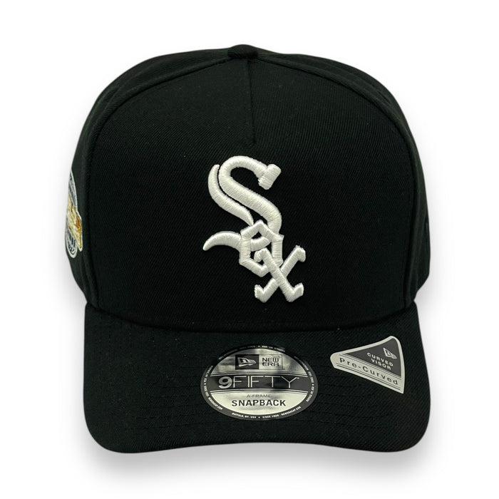 CHICAGO WHITESOX (BLACK) (2005 WS) "9FIFTY AFRAME" NEW ERA SNAPBACK
