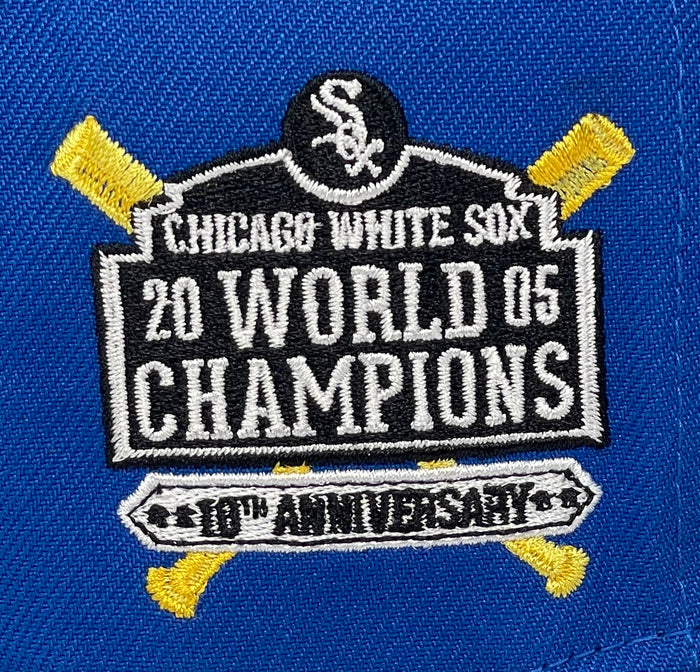 CHICAGO WHITESOX (ROYAL) (10TH ANN OF "2005 WS CHAMPS" ) NEW ERA 59FIFTY FITTED