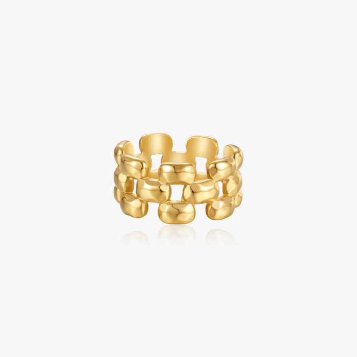Chunky Link Chain Ring (Greek Inspired Collection)