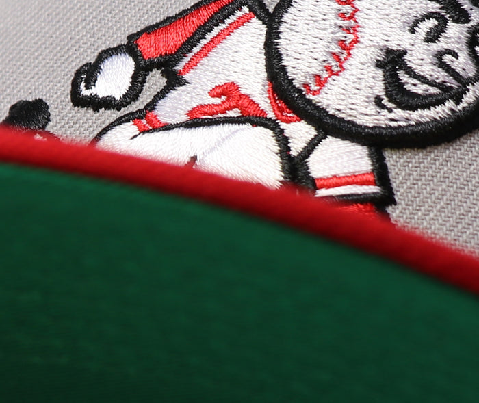 CINCINATTI REDS "ROAD" (150TH ANNIVERSARY) NEW ERA 59FIFTY FITTED (GREEN UNDER VISOR)