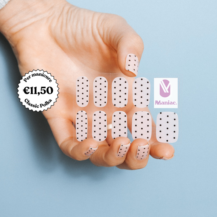 Classic Polka - Maniac gel nail stickers