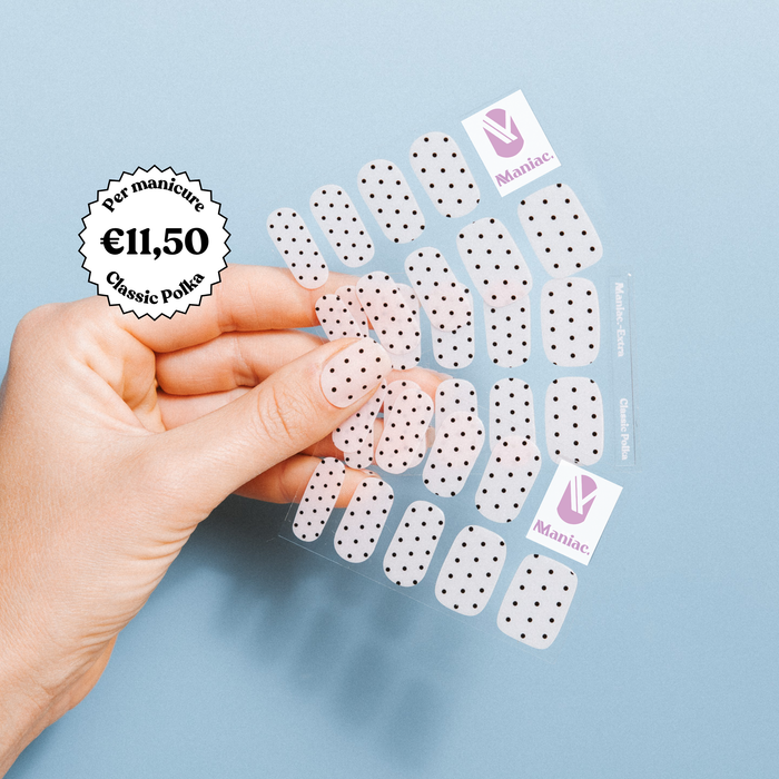 Classic Polka - Maniac gel nail stickers