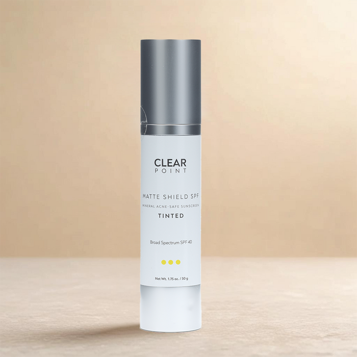 CLEAR POINT Matte Shield Tinted SPF 40