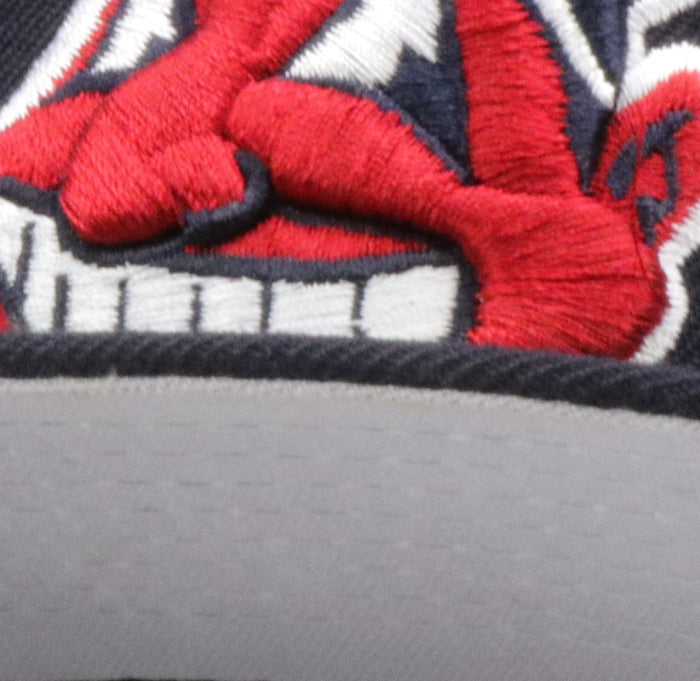CLEVELAND INDIANS (1997 WORLDSERIES) NEW ERA 59FIFTY FITTED (ALL NAVY)