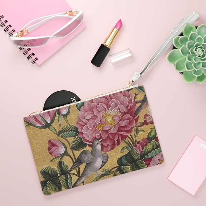 Clutch Bag - Camellia Design
