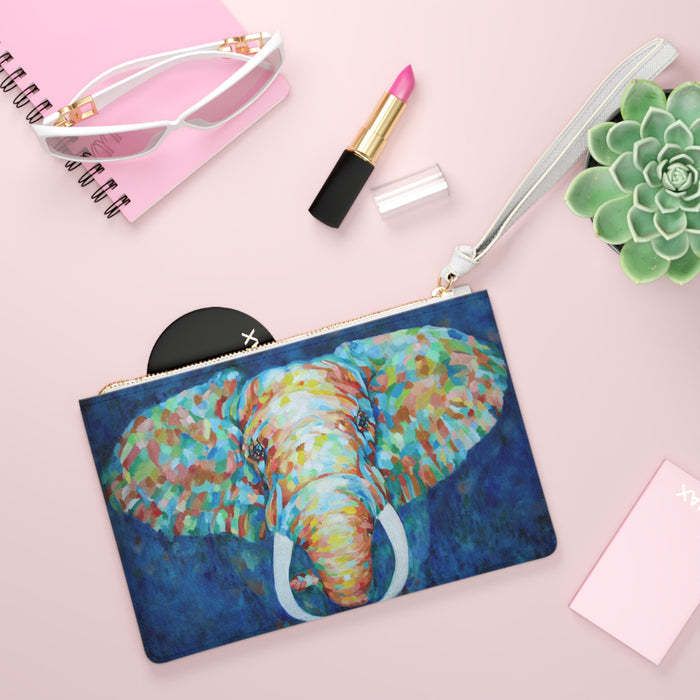 Clutch Bag - Colorful Elephant