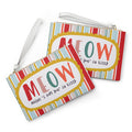 Clutch Bag - Meow Design for Cat Lovers