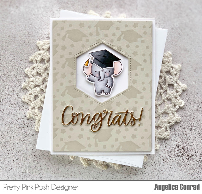 Congrats Grad Stamp Set