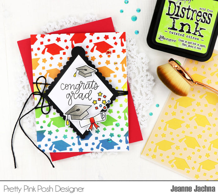 Congrats Grad Stamp Set