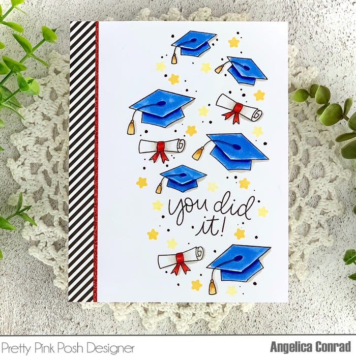 Congrats Grad Stamp Set