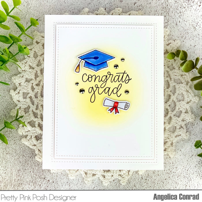 Congrats Grad Stamp Set