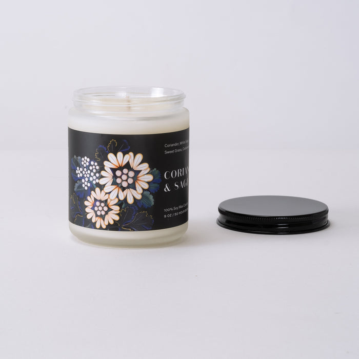 Coriander & Sage Soy Candle
