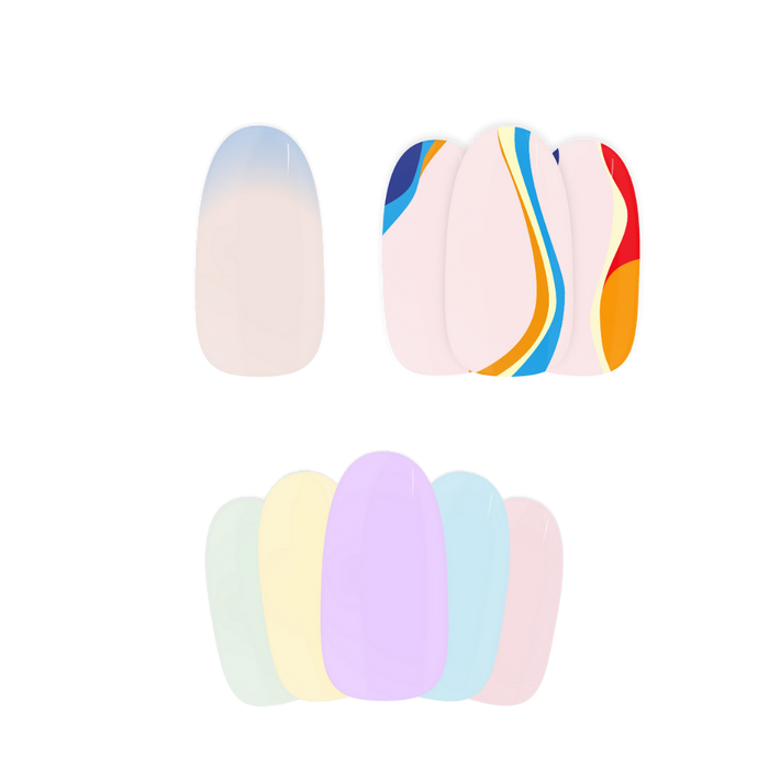 Cozy Color Club Bundle - Maniac gel nail stickers